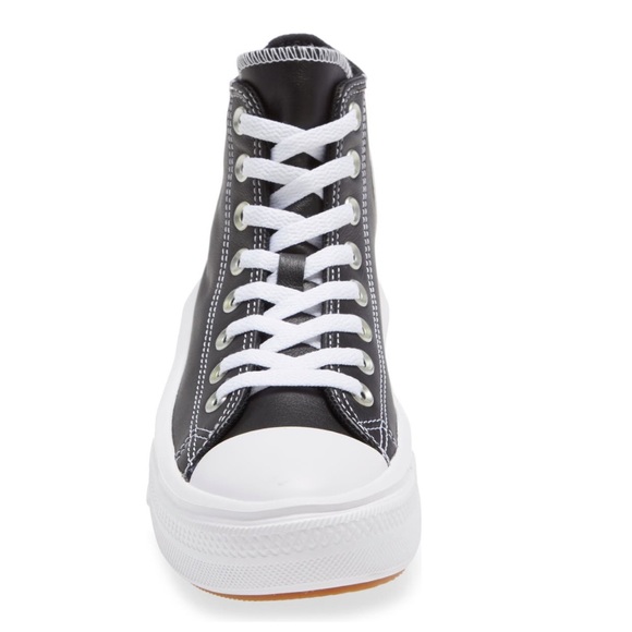 {Converse} move platform leather high top sneaker - Picture 4 of 6